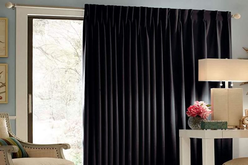 Living Room Curtain Design - Blackout
