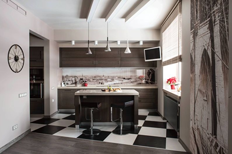 Špičkový dizajn interiéru kuchyne - foto