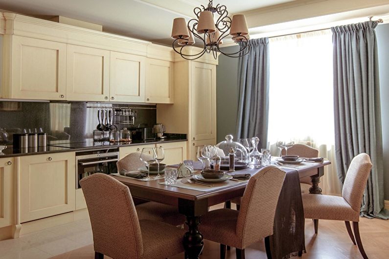 „Art Deco“ virtuvės dizainas - baldai