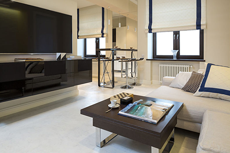 „Hra minimalismu“: Interiér obývacího pokoje - foto 2