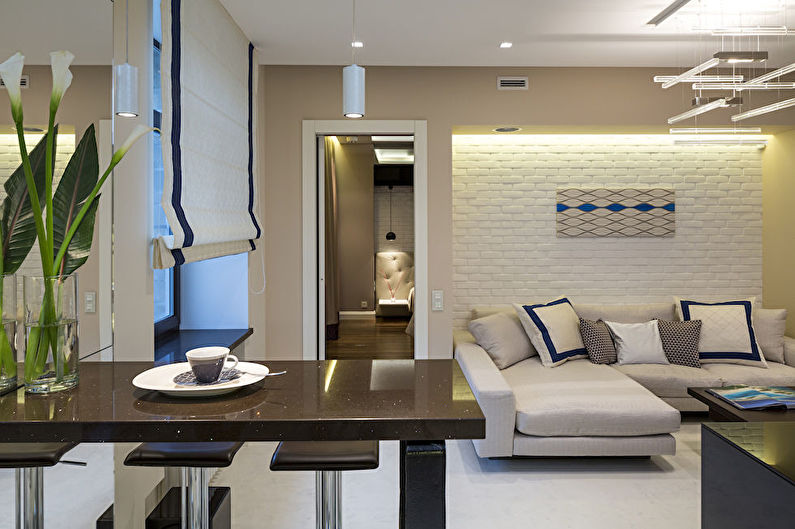 „Hra minimalismu“: Interiér obývacího pokoje - foto 3