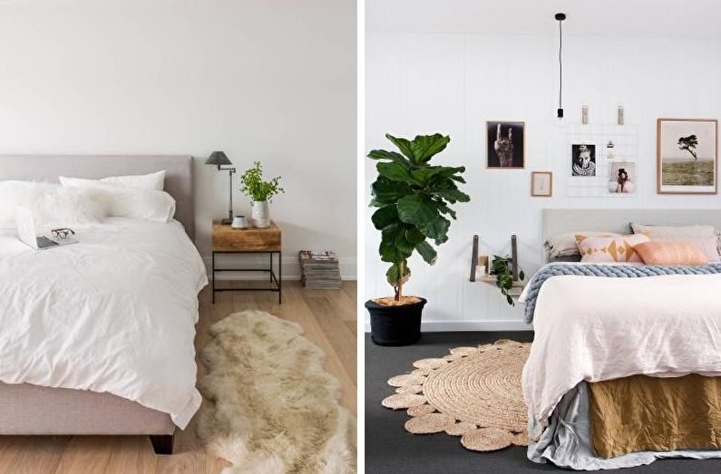 70+ ideja za dizajn bijele spavaće sobe (fotografije)