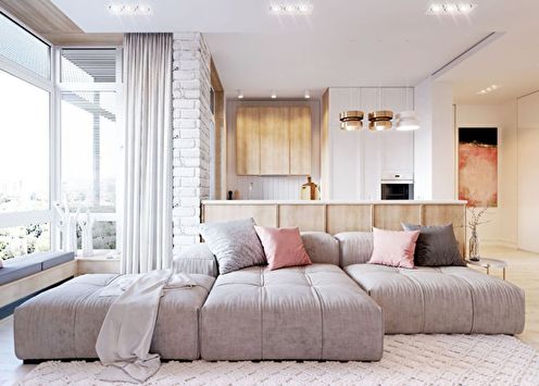 Lägenhet i minimalistisk stil: 70 designidéer