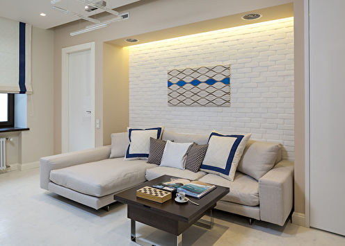 Hra minimalismu: Interiér obývacího pokoje