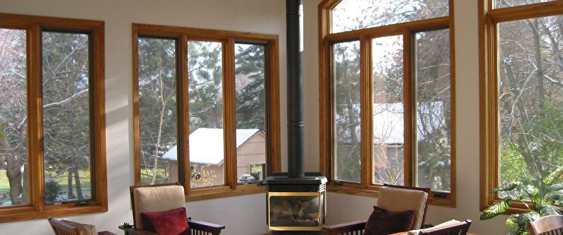 Les avantages des fenêtres en bois à double vitrage