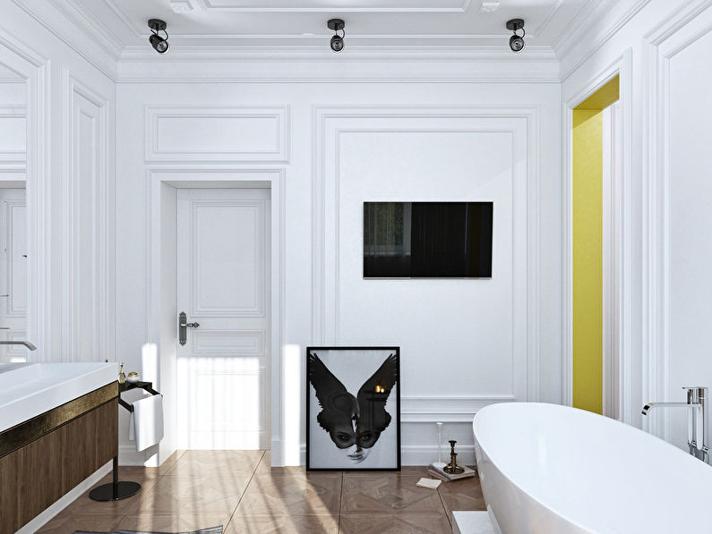 Vannas istaba “Dzeltenā svītra” - 3. foto