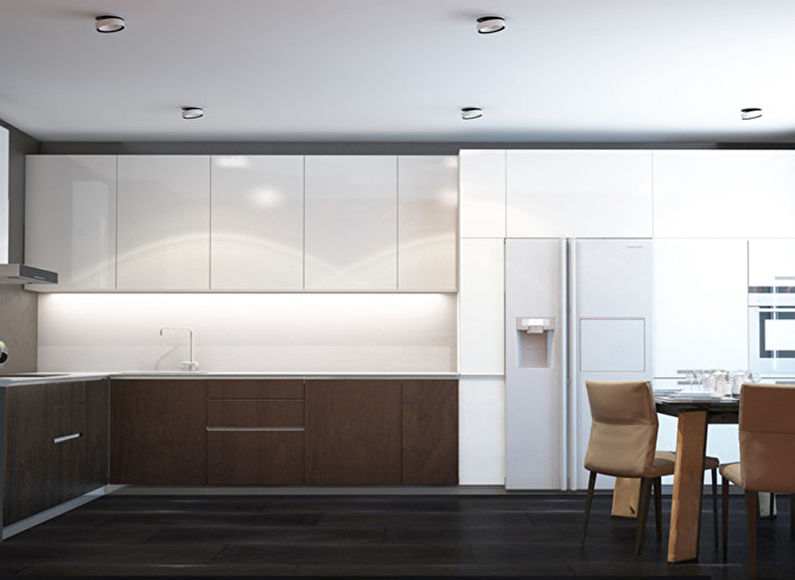 Projeto de design de cozinha 20 m2 - foto 1