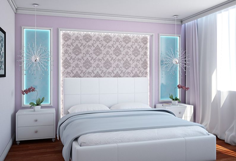 Projektowanie wnętrz sypialni w Chruszczowa - zdjęcie