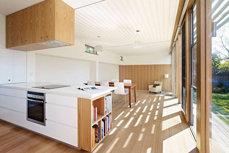 Designul interior al bucătăriei este de 8 mp. - Foto