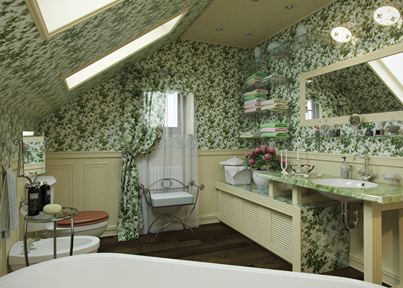 Phòng tắm theo phong cách Provence - ảnh 2