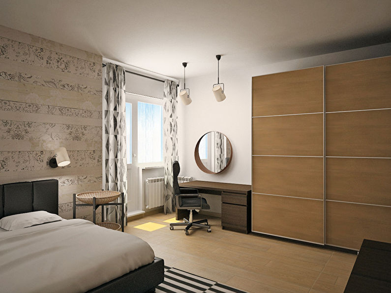 To-værelses lejlighed i skandinavisk stil - foto 9