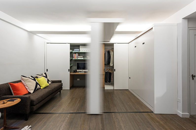 Дизайн на апартаменти с една стая, Ню Йорк