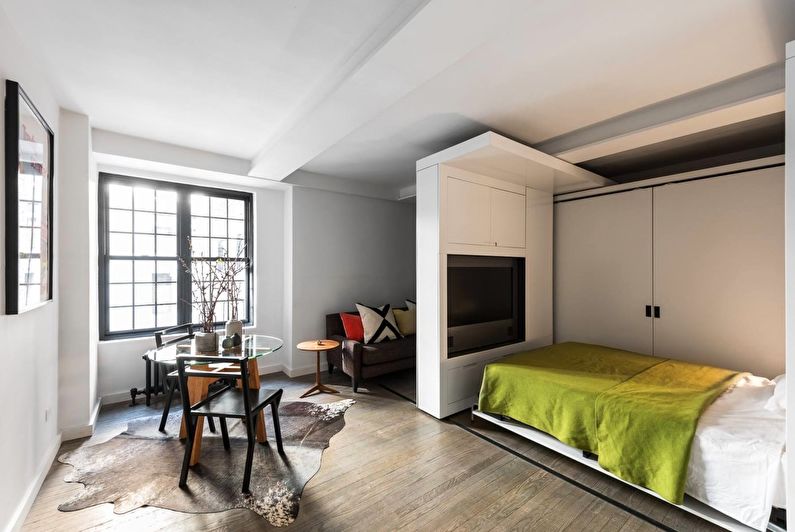 Дизайн на апартаменти с една стая, Ню Йорк