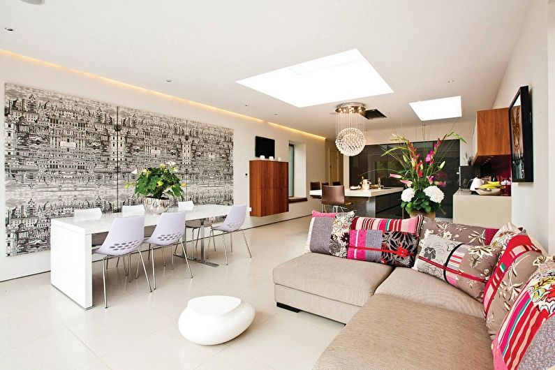 Design interior al unui apartament studio - fotografie