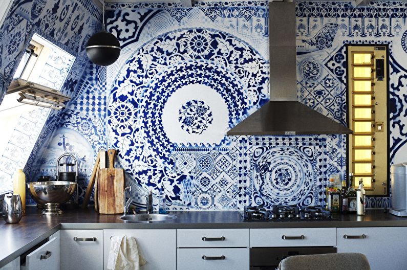 Decorazione murale in cucina - Piastrelle in ceramica
