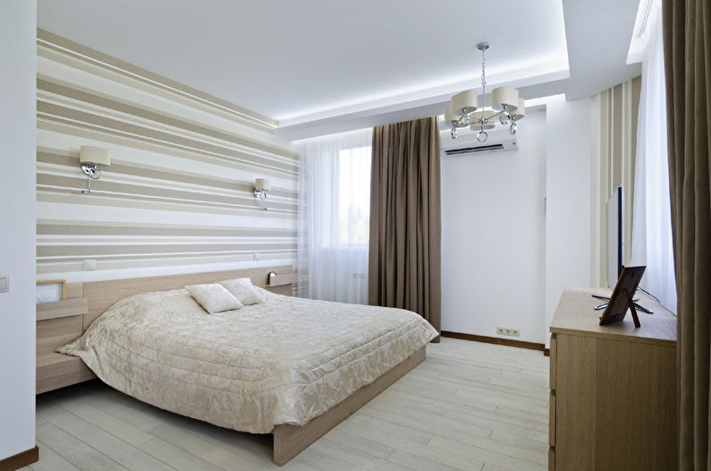 Minimalistisk stil soveværelse