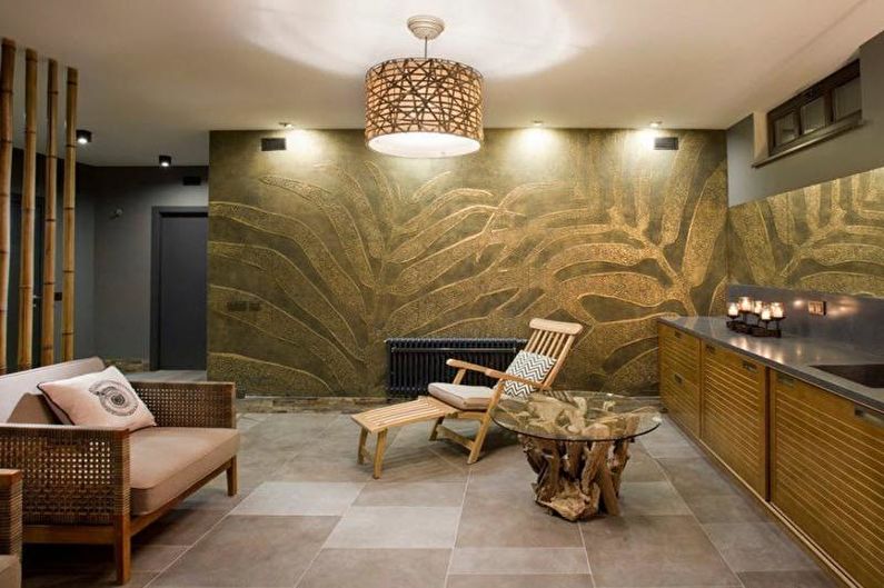 Secesní koupel - interiérový design