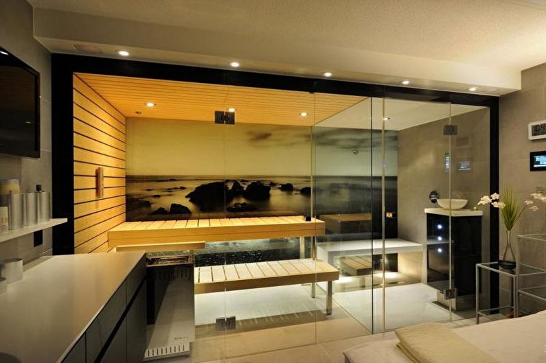 Secesní koupel - interiérový design