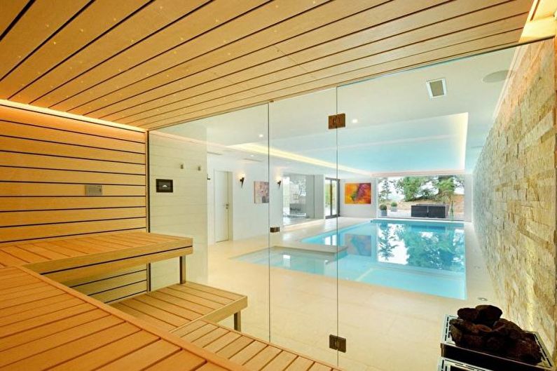 Interiørdesign bade og lounger - foto