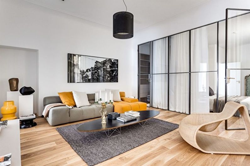 Living minimalist alb - Design interior