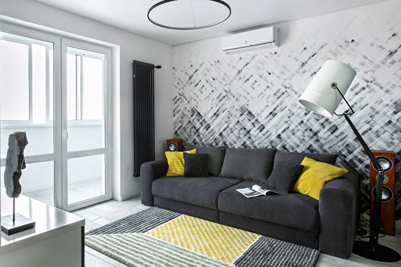Design interior stil living minimalist - fotografie