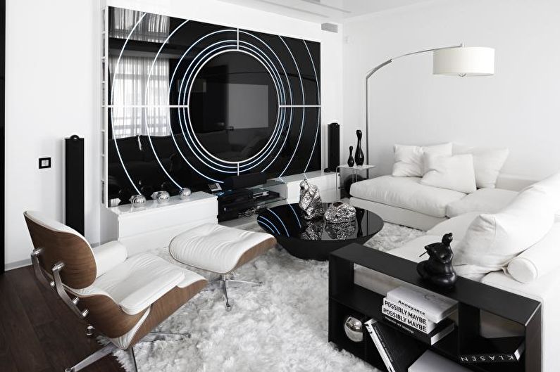 Interior design appartamento in stile high-tech - foto