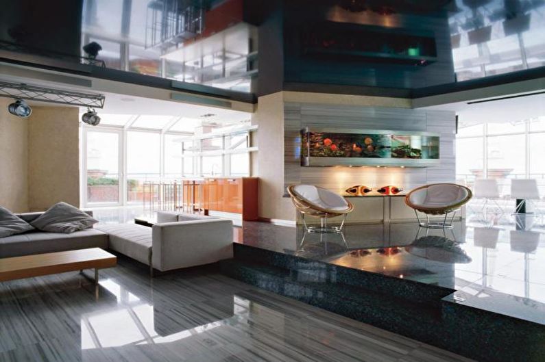 Interior design appartamento in stile high-tech - foto