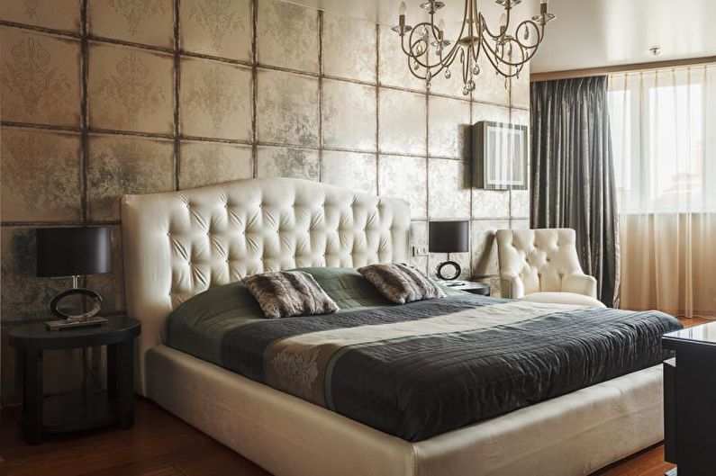 Art Deco dizajn spavaće sobe - Namještaj