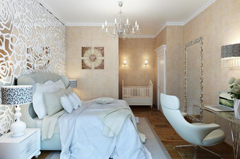 Little Art Deco Bedroom - การออกแบบตกแต่งภายใน