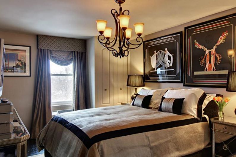 Little Art Deco Bedroom - Interiørdesign