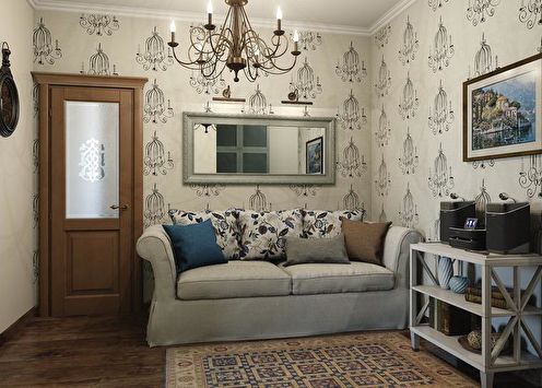 Provence style living room: 80 mga ideya sa disenyo