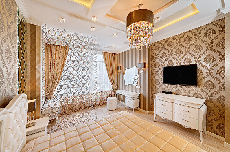 Wnętrze sypialni w stylu klasycznym - zdjęcie 4