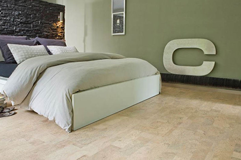 Design ložnice 9 m² - povrchová úprava podlahy