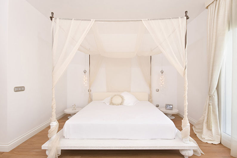 Sovrum design 9 kvm - dekor och textilier