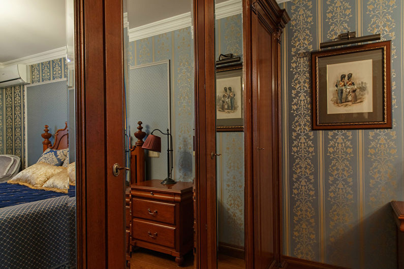 Indigo: Guļamistaba klasiskajā stilā - 3. foto