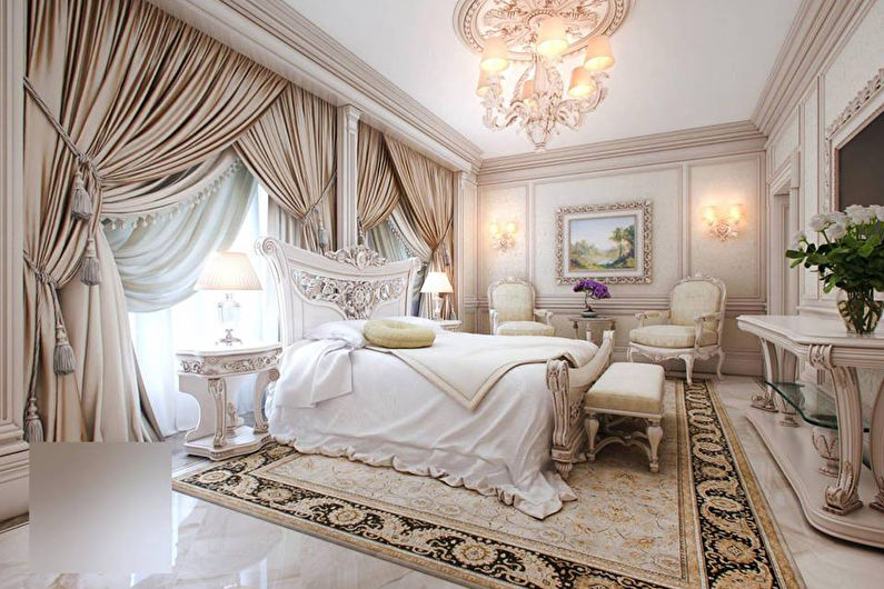 Classical bedroom curtains