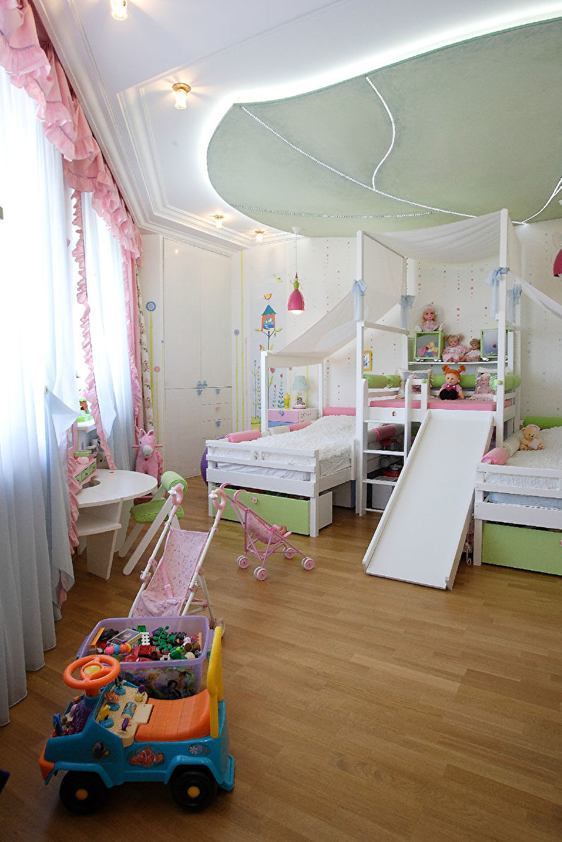 Forest Fairy Tale: Camera pentru copii pentru două fete - foto 1