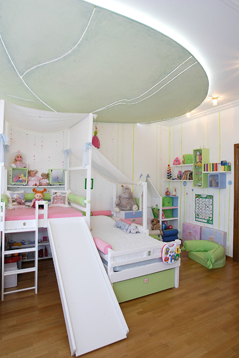 Forest Fairy Tale: Cameră pentru copii pentru două fete - foto 2