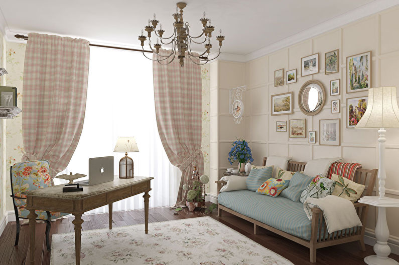 Cortinas estilo Provence - cortinas clássicas