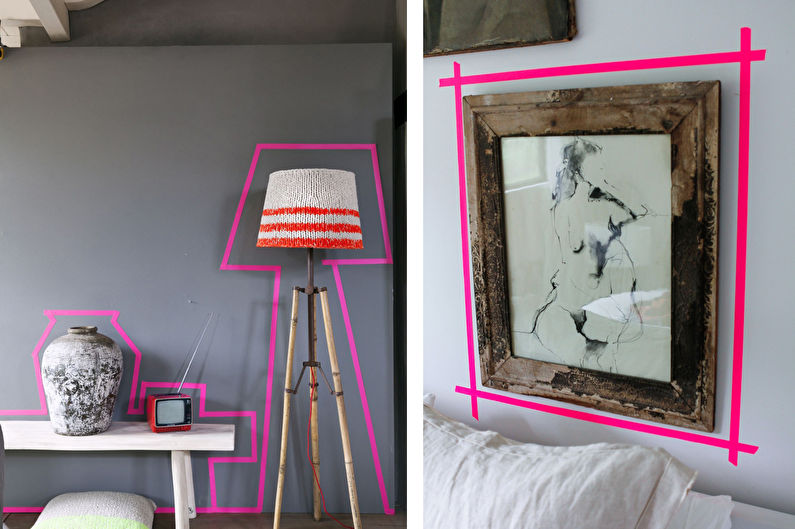Csináld magad szoba dekoráció - A dekoratív szalag jellemzői