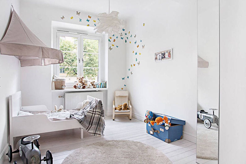 Zaprojektuj pokój dziecięcy dla chłopca poniżej 3 lat