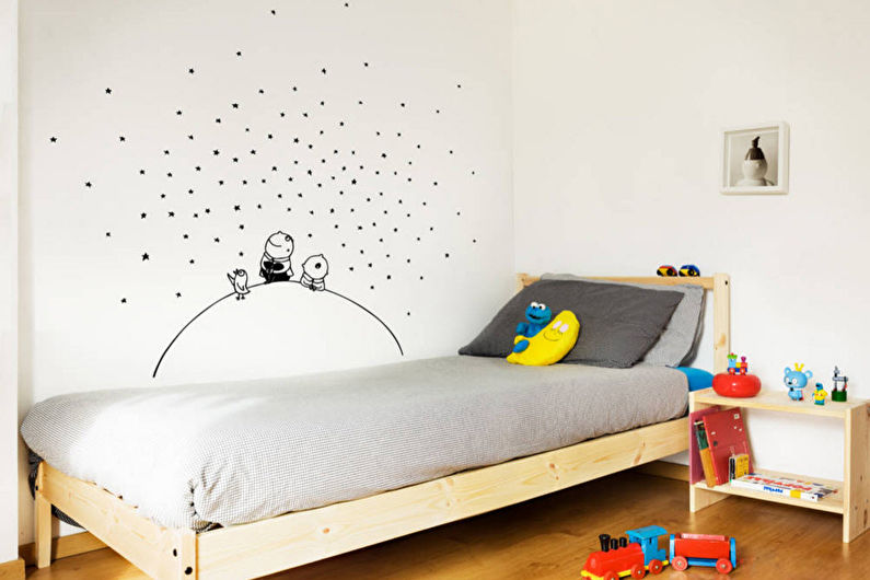 Dizajnirajte dječju sobu za dječaka od 3 do 5 godina