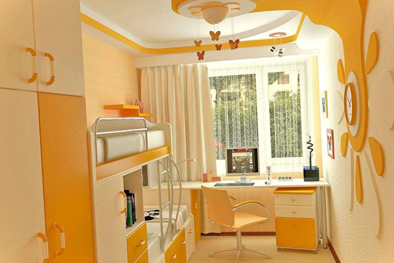 Interior design di una cameretta per bambini