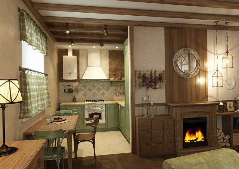 Country Style Apartment Interior - foto 5