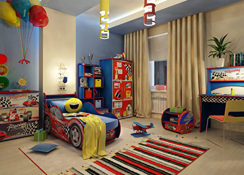 Conception d'une chambre d'enfant pour un garçon (75+ photos)