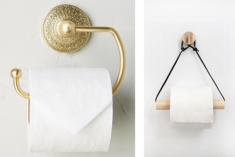 Аксесоари за баня - държачи за тоалетна хартия
