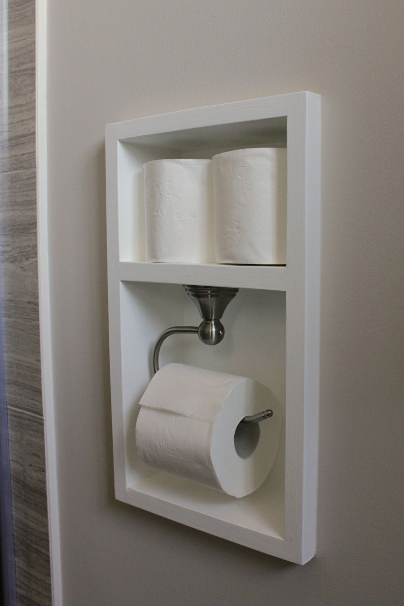 Akcesoria łazienkowe - Uchwyty na papier toaletowy