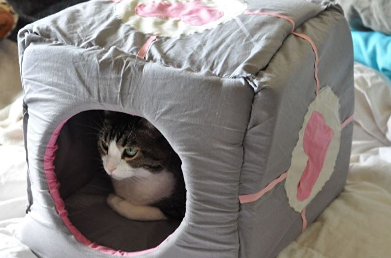 DIY cat house - φωτογραφία