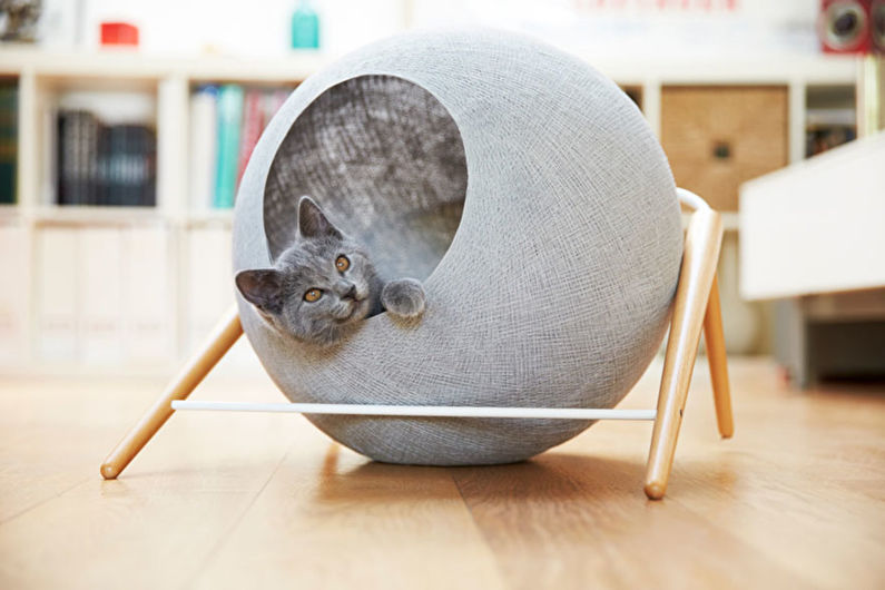DIY kočka dům - foto