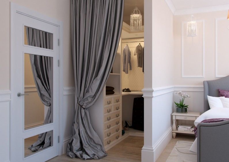 Garderobe på soverommet - Interiørdesign